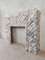 Large Antique Art Deco Fireplace in Marble, 1890s 3