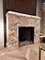Large Antique Art Deco Fireplace in Marble, 1890s 20