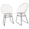 Wire Chairs by Cees Braakman and Adriaan Dekker for Pastoe, 1957, Set of 2 1