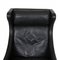 Black Leather Wingchair by Børge Mogensen for Fredericia, Image 5