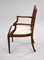 Offener englischer edwardianischer Sessel mit Intarsien, 20. Jh., 1900er 5
