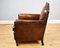 Victorian Gothic Leather Armchair, 1870s 13