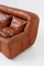 Vintage Brown Leather Sofa, 1950s 4