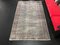 Modern Dove Gray Distressed Handmade Rug 1