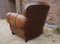 Art Deco French Leather Club Chair 1930s, Image 15