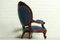 Antique Louis XV Mahogany Armed Portrait Chair, 1950s 10