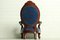 Antique Louis XV Mahogany Armed Portrait Chair, 1950s, Image 9