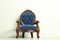Antique Louis XV Mahogany Armed Portrait Chair, 1950s 8