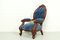 Antique Louis XV Mahogany Armed Portrait Chair, 1950s 3