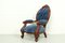 Antique Louis XV Mahogany Armed Portrait Chair, 1950s, Image 3