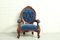 Antique Louis XV Mahogany Armed Portrait Chair, 1950s 7