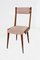 Stühle aus Messing, Samt und Holz, Carlo De Carli zugeschrieben, 1950er, 6er Set 5
