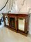 Large Antique Victorian Inlaid Floral Marquetry Burr Walnut Ormolu Mounted Credenza, 1850s 4