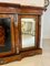 Large Antique Victorian Inlaid Floral Marquetry Burr Walnut Ormolu Mounted Credenza, 1850s, Image 15