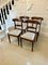 Antique Regency Quality Mahogany Dining Chairs, 1830s, Set of 4 3