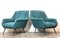 Italian Armchairs attributed to Gigi Radice for Minotti, 1960s, Set of 2 14