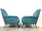 Italian Armchairs attributed to Gigi Radice for Minotti, 1960s, Set of 2 7