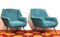 Italian Armchairs attributed to Gigi Radice for Minotti, 1960s, Set of 2 2