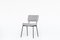Chinese Metal Fabric Gray Edition Chairs from Airborne, 1950s, Set of 8 3