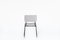 Chinese Metal Fabric Gray Edition Chairs from Airborne, 1950s, Set of 8, Image 4
