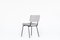 Chinese Metal Fabric Gray Edition Chairs from Airborne, 1950s, Set of 8, Image 5