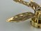 Mid-Century Brass Wall Lamp y Willy Daro for Massive, 1970s, Image 7