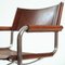 Vintage Bauhaus Cantilever Chairs in Cognac attributed to Mart Stam & Marcel Breuer, Set of 2 2