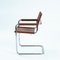 Vintage Bauhaus Cantilever Chairs in Cognac attributed to Mart Stam & Marcel Breuer, Set of 2 19