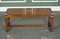 Vintage Mahogany & Brass Military Campaign Coffee Table from Harrods London 7