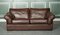 Java Brown Leather 2-Seater Sofa by John Lewis 1