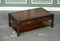 Vintage Military Campaign Mahogany & Brass Coffee Table 2