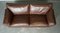 Java Brown Leather 3-Seater Sofa from John Lewis, Image 4