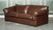 Java Brown Leather 3-Seater Sofa from John Lewis, Image 6