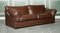 Java Brown Leather 3-Seater Sofa from John Lewis, Image 5