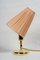 Table Lamp with Fabric Shade, Vienna, 1960s 4