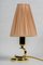 Table Lamp with Fabric Shade, Vienna, 1960s, Image 3
