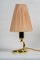 Table Lamp with Fabric Shade, Vienna, 1960s, Image 1