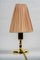 Table Lamp with Fabric Shade, Vienna, 1960s, Image 9