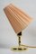 Table Lamp with Fabric Shade, Vienna, 1960s, Image 6
