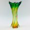 Large Mid-Century Murano Glass Twisted Vase, Italy, 1960s 3