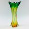 Large Mid-Century Murano Glass Twisted Vase, Italy, 1960s, Image 3