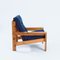 Vintage Sofa & Sessel aus Kiefernholz mit sichtbaren Gelenken, 3er Set 14