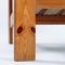 Sofá y butacas vintage de pino con articulaciones visibles. Juego de 3, Imagen 20