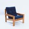 Vintage Sofa & Sessel aus Kiefernholz mit sichtbaren Gelenken, 3er Set 8