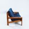 Vintage Sofa & Sessel aus Kiefernholz mit sichtbaren Gelenken, 3er Set 2