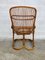 Bamboo Armchairs and Coffee Table attributed to Tito Agnoli for Bonacina, Italy, 1960s, Set of 5, Image 8