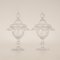 Antique Crystal Cut Glass Vases, Set of 2, Image 17