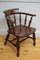 Viktorianischer Smokers Bow Chair, 1890er 1