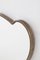 Vintage Brass Heart Shaped Mirror, 1950s, Image 2