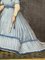 Alfred Emile Leopold Stevens, Retrato de mujer joven, siglo XIX, Gouache, Imagen 2